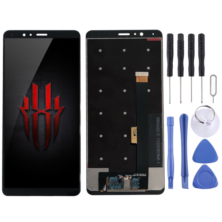 OEM LCD Screen for ZTE Nubia Red Devil Red Magic NX609J with Digitizer Full Assembly (Black)